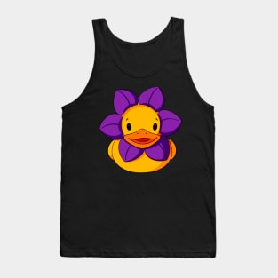 Flower Rubber Duck Tank Top